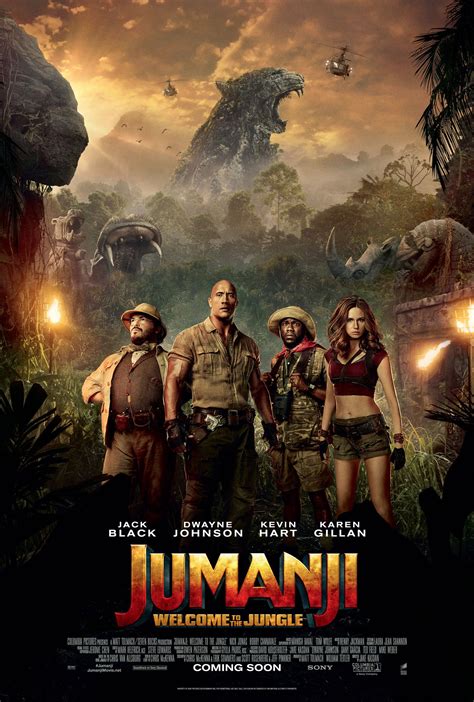 jumanji|JUMANJI: WELCOME TO THE JUNGLE .